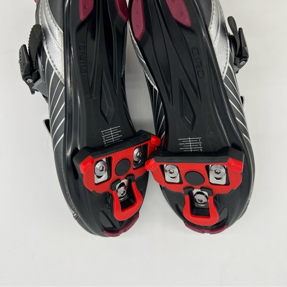 Giro Solara Road Shoe - Womens - Gunmetal-Berry Gunmetal - - Picture 10 of 13